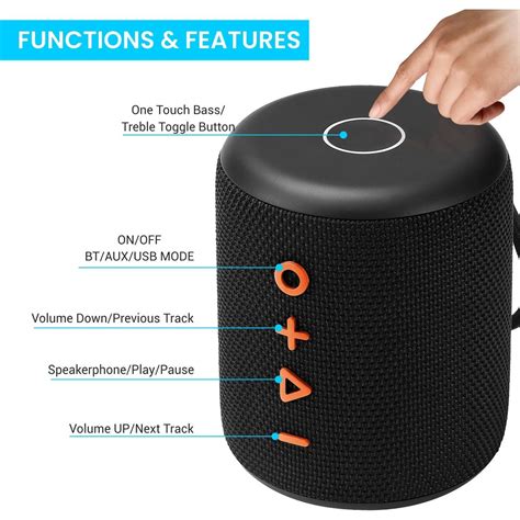 Buy Portronics Sound Drum Plus W Portable Bluetooth Speaker Ipx