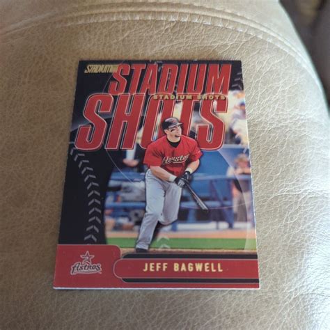 Stadium Club Stadium Shots Houston Astros Baseball Card Ss Jeff