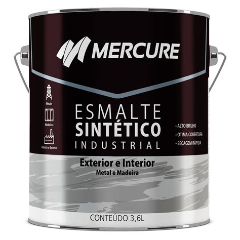 Esmalte Sint Tico Industrial Mercure Tintas Tem Cor Pra Tudo