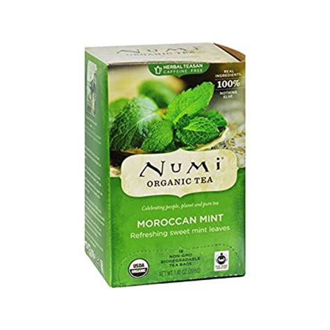 Moraccan Mint Teasans Bags By Numi Teasdefault Title Mint Herbal