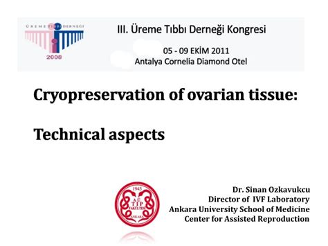 Ppt Cryopreservation Of Ovarian Tissue Technical Aspects Powerpoint