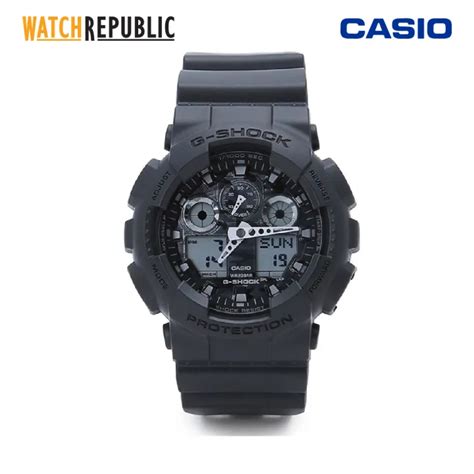 Casio G Shock Black Resin Watch For Men Cga Cf Adr Lazada Ph