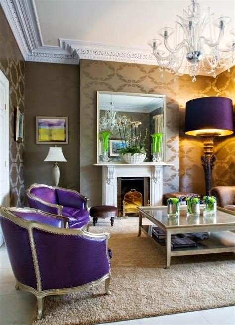 Eye For Design Decorating With The Purple Green Combination