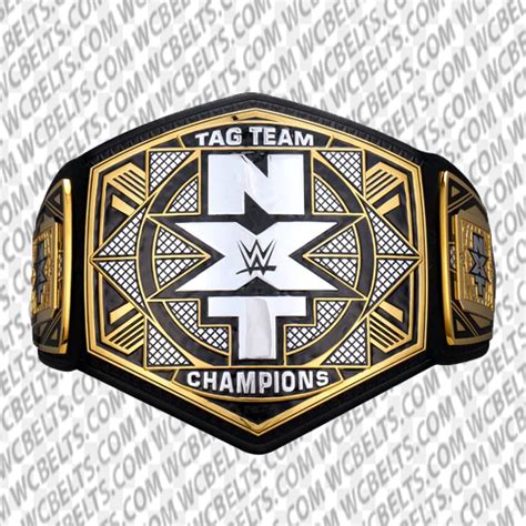 NXT Tag Team Wrestling Championship Replica Title Belt