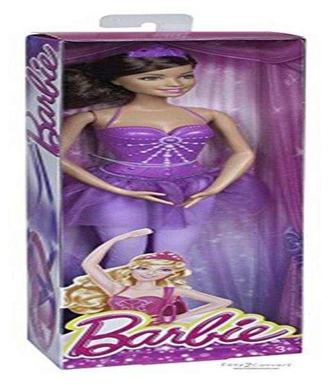 Barbie Fairytale Ballerina Doll, Purple - Buy Barbie Fairytale ...