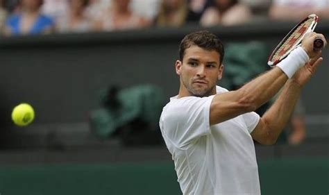 Grigor Dimitrov Serving Notice That Hes More Than Just Mr Sharapova Tennis Sport Express