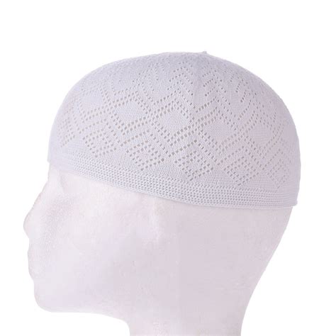 F Boy Men Kufi Koofi Hat Topi Skull Cap Beanie Islamic Muslim Prayer