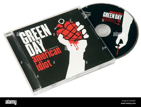 Green Day American Idiot on CD Stock Photo - Alamy