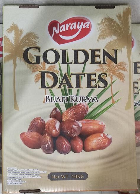 Naraya Golden Date 10kg Asba Jaya Berkah