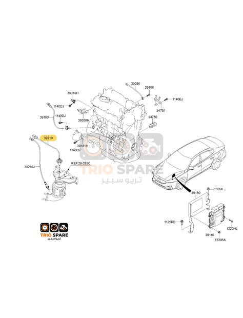 Sensor Assy Oxygen Kia Cadenza G