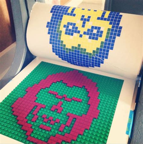 Lego Print Making At Maker Faire Orlando Make Lego Print