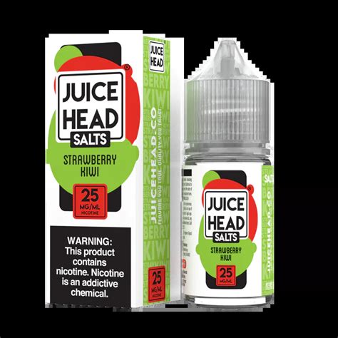 Juice Head Salt Strawberry Kiwi E Liquid Flavor And Vaping Equipment Blue Diamond Vapors