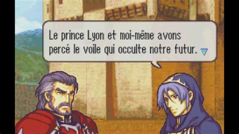 Fire Emblem 8 GBA soutien intégral Duessel Knoll fr YouTube