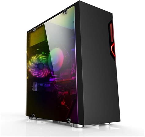 Caja De Computadora Atx De Torre Media Micro Atx Caja De Juegos Mini