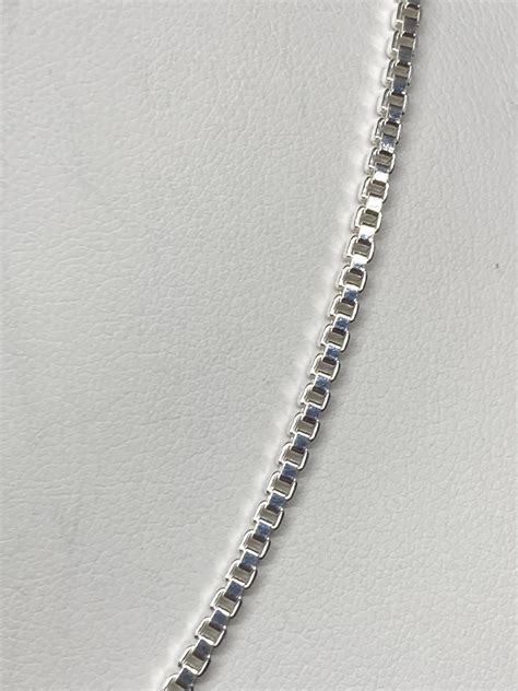 Sterling Silver Chain 24″ PF4 – Continental Designs MB