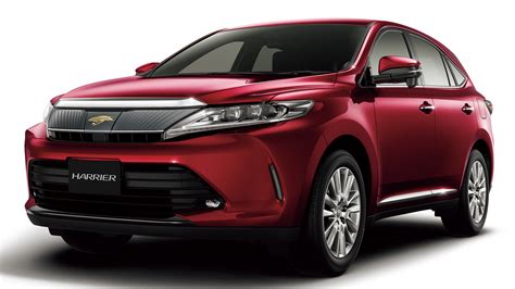 Toyota Harrier Updated In Japan New 20l Turbo Safety Sense P As