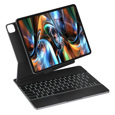 Doqo Funda Con Teclado Para Ipad Accesorio Con Rotaci N De Grados