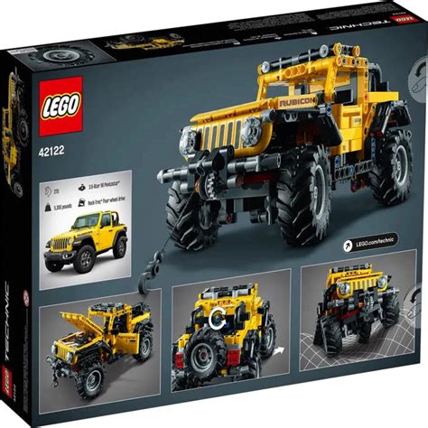 Lego 42122 Technic Jeep Wrangler — Toycra