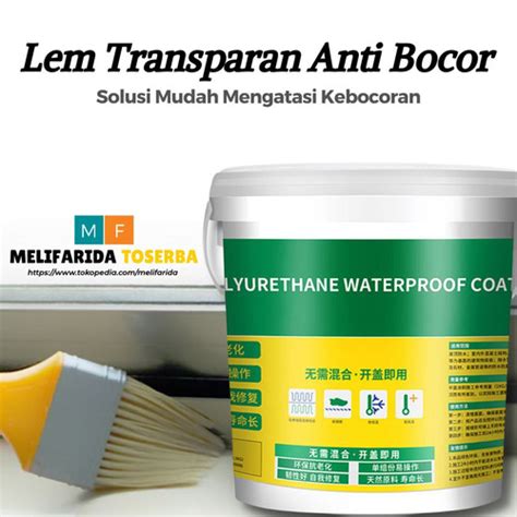 Promo Lem Anti Rembes Bocor Atap Tembok Lantai Retak Transparan