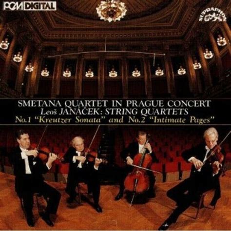 Smetana Quartet Janacek String Quartets Nos 1 2 New CD Blu Spec