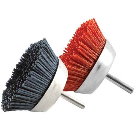 SPINDLE MOUNTED CRIMPED END BRUSH 19MM