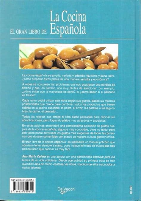 El Gran Libro De La Cocina Espa Ola Leer Un Libro