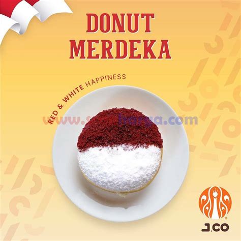 JCO Donut Merdeka Spesial HUT RI 76 - scanharga