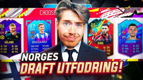 Den Ultimate Norges Draften Draft Utfordring Norsk Fifa