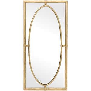 StyleWell Medium Ornate Gold Classic Accent Mirror 37 In H X 21 In W