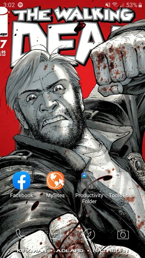 My Phone Wallpaper Of Twd Issues 17 Cover Rthewalkingdead