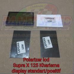 Jual Polarizer Lcd Speedometer Supra X 125 Kharisma Positif Kuning