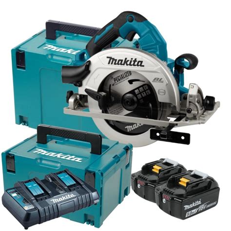 MAKITA DHS782PT2J Akumulatorowa Pilarka Tarczowa 190mm 2x18V LXT 18V 5