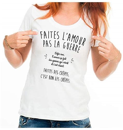 Faites Zemmour Pas La Guerre T Shirt Communauté MCMS