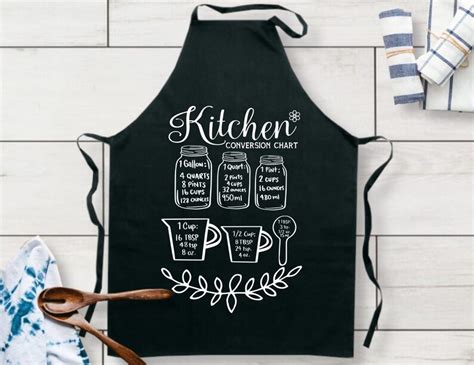 Kitchen Conversion Chart Svg Kitchen Svg Mason Jar Svg Etsy