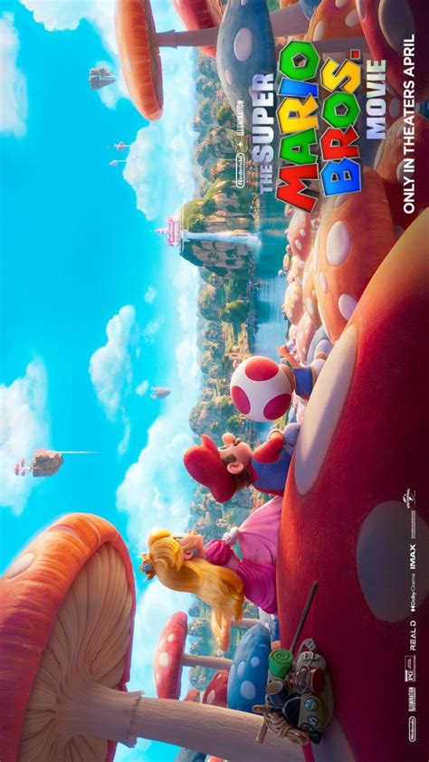 The Super Mario Bros Movie 2023 Poster Us 8441500px