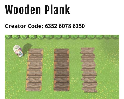 Wooden Path Wooden Planks New Animal Crossing Mirabel Walkways