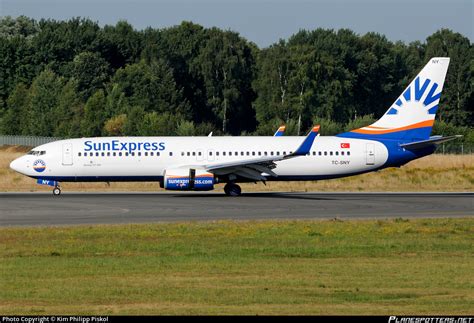 Tc Sny Sunexpress Boeing K Wl Photo By Kim Philipp Piskol Id