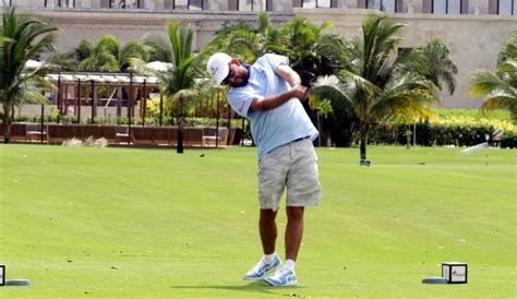 Fundaci N Omar Alfanno Con Buenos Golpes En Golf Pero Mejor Fue La