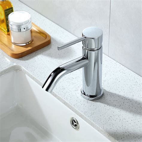 Aquacubic Single Handle Taps One Hole Mixer Stainless Steel Sink Tap