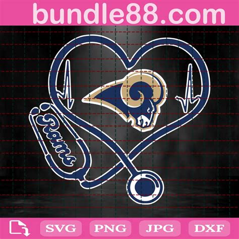 Love Los Angeles Rams Svg File Svg Png Dxf Eps Cricut Silhouette May 2024