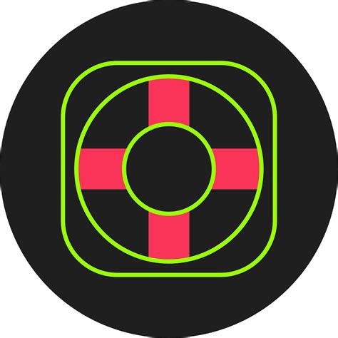 Lifebuoy Glyph Circle Icon 37821231 Vector Art At Vecteezy