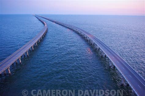 Aerialstock Chesapeake Bay Bridge Tunnel Aerial Photograph