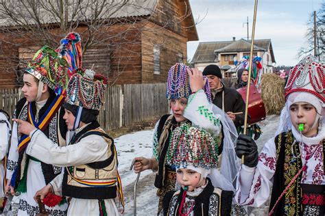 Malanka Festival: Villagers wear bizarre costumes to celebrate Orthodox ...