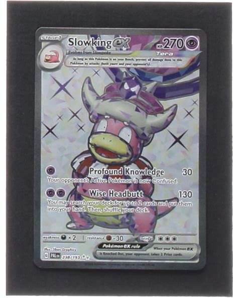 Slowking EX 2023 Pokemon Scarlet And Violet Paldea Evolved 238