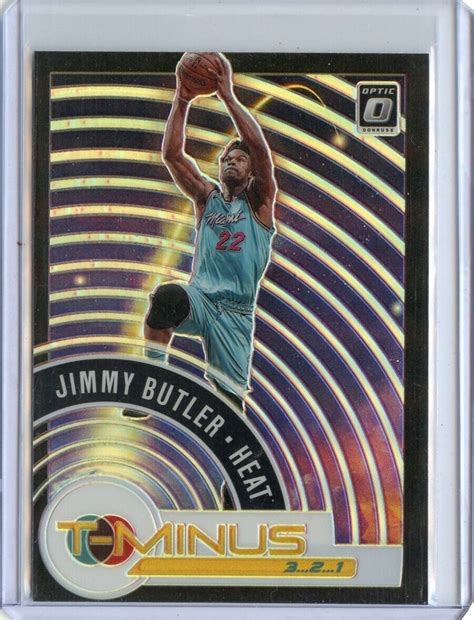 2020 21 Donruss Optic T Minus 3 2 1 Holo 5 Jimmy Butler EBay