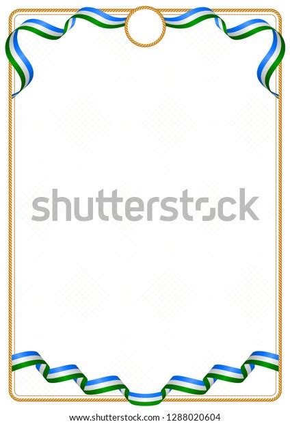 Frame Border Ribbon Colors Bashkortostan Flag Stock Vector Royalty Free 1288020604 Shutterstock