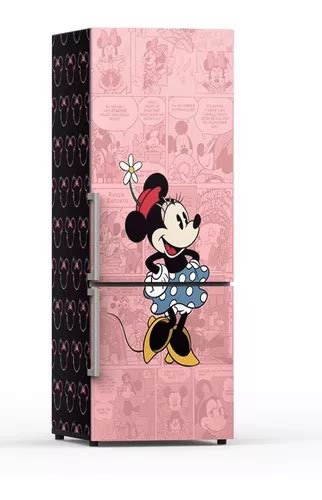 Adesivo Premium Envelope De Geladeira Minnie Retro Vintage