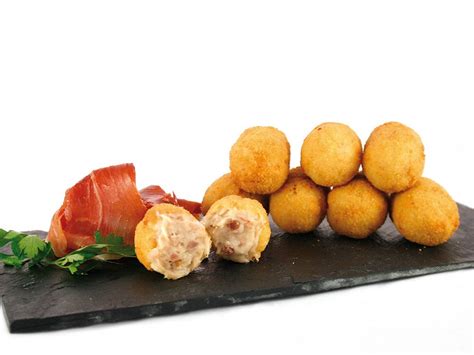 Croquetas de jamón ibérico congeladas 8 bolsas x 500 grs