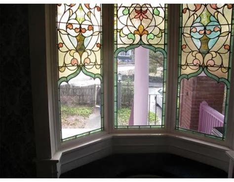 Stained Bay Window Stained Glass Bay Window Stained Glass Hanging Stained Glass Leaded