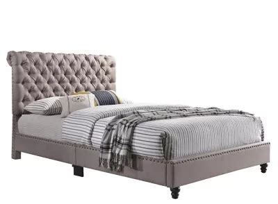 Maxx Upholstered Sleigh Bed Raymour Flanigan